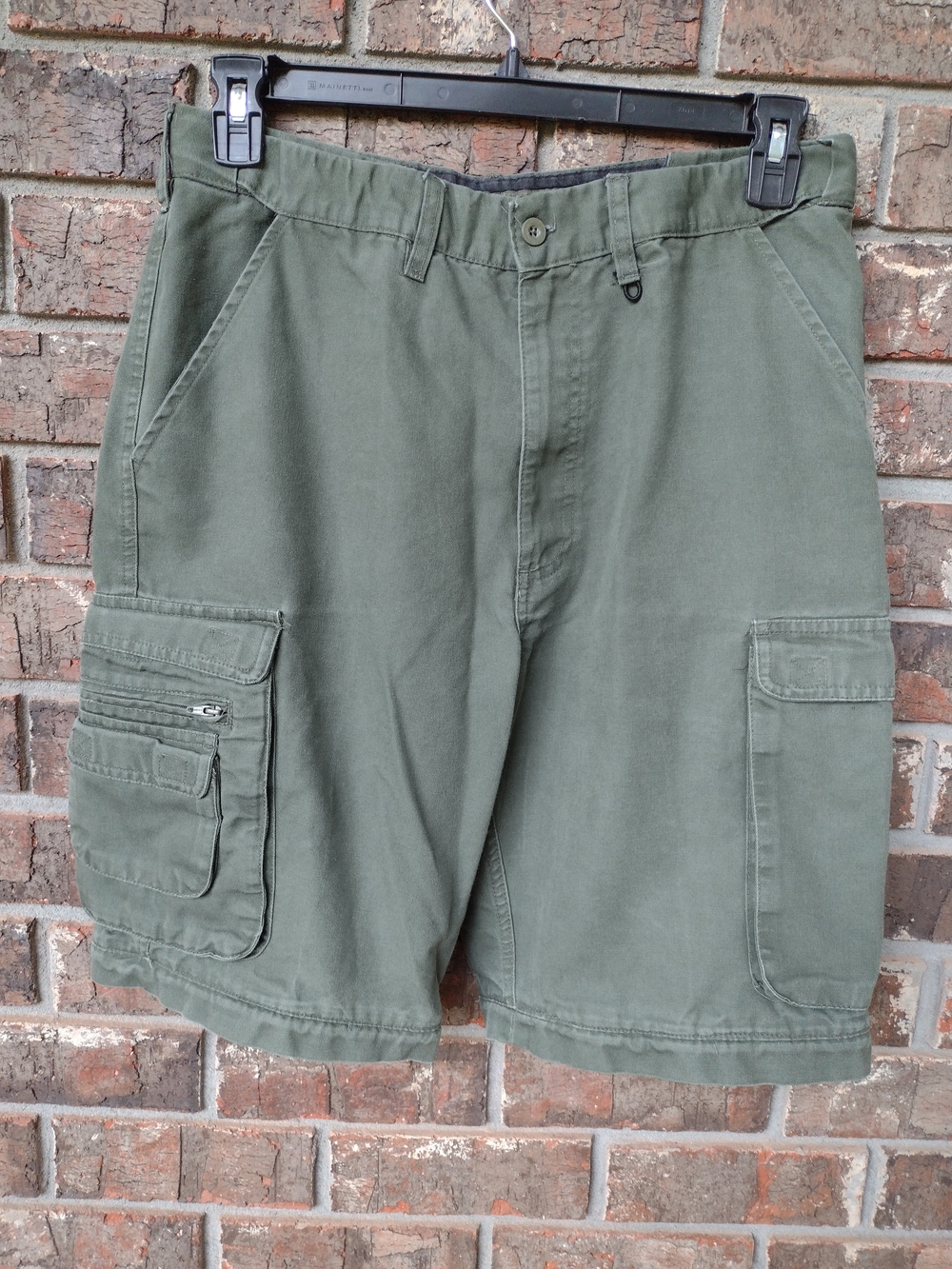 Boy Scouts America Cargo Shorts Mens Sz 31 Relaxed Green Hidden Waistband READ
